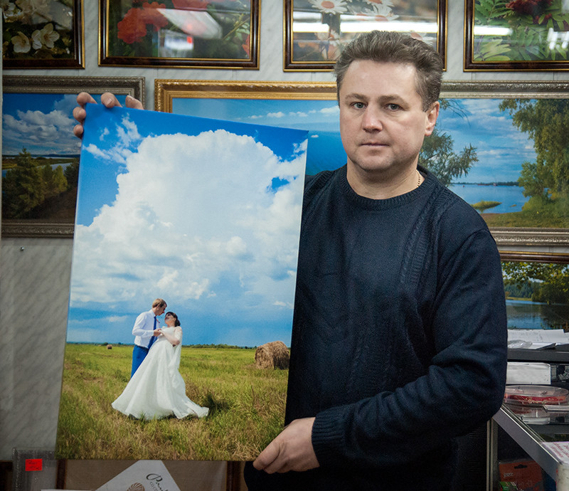 Печать фото на холсте Красноярск